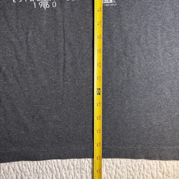 Vintage 1994 Dallas Cowboys Trench USA NFL 75th Anniversary Castrol T-Shirt XL - Picture 4 of 6